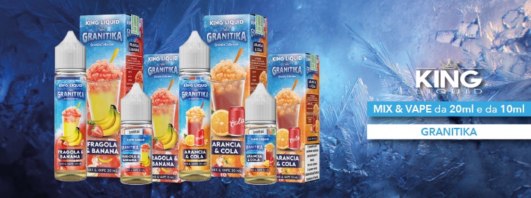 NEW Granitika Liquidi Mix and Vape 20ml King Liquid